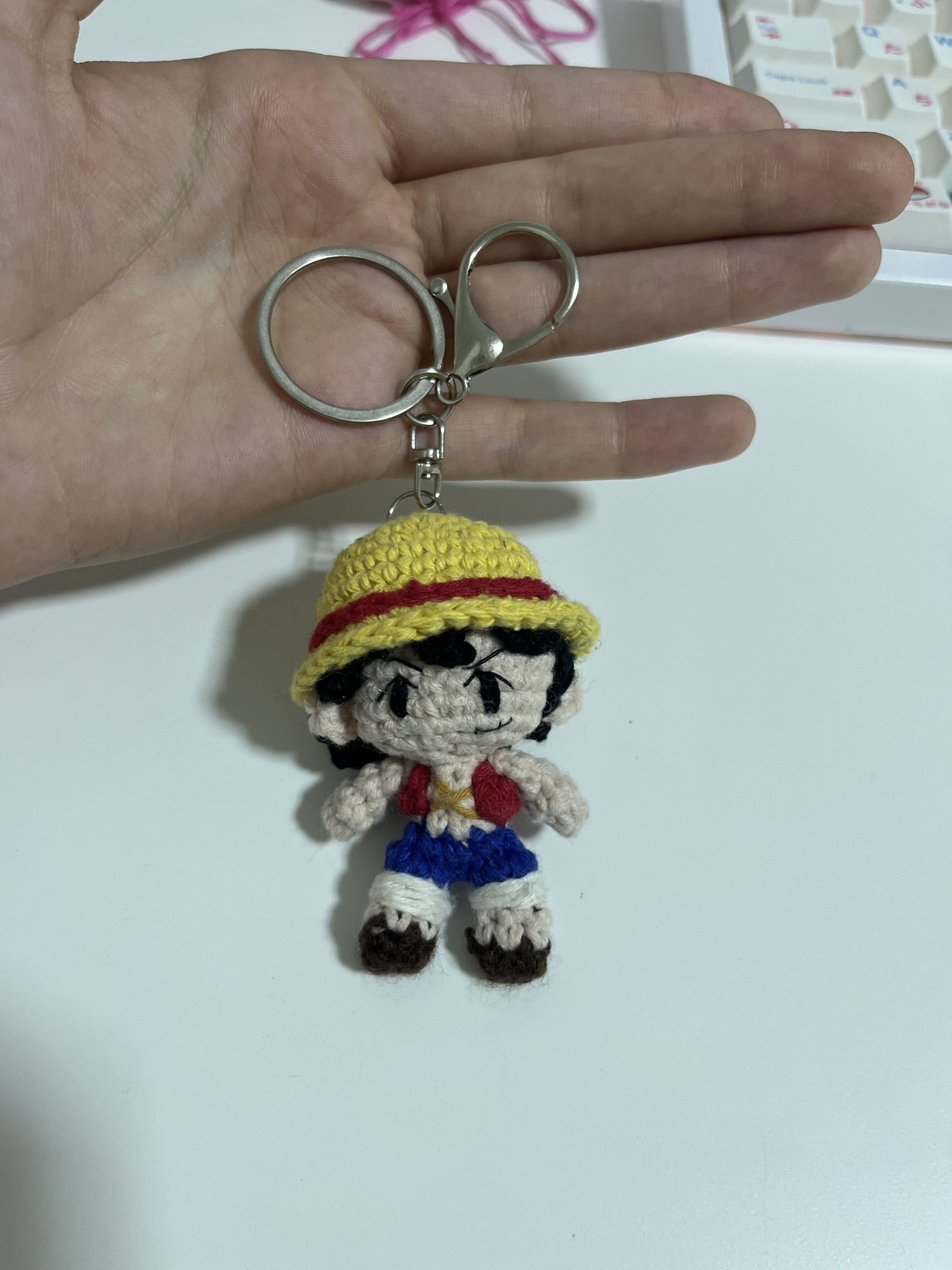 Mini Chaveiro Luffy