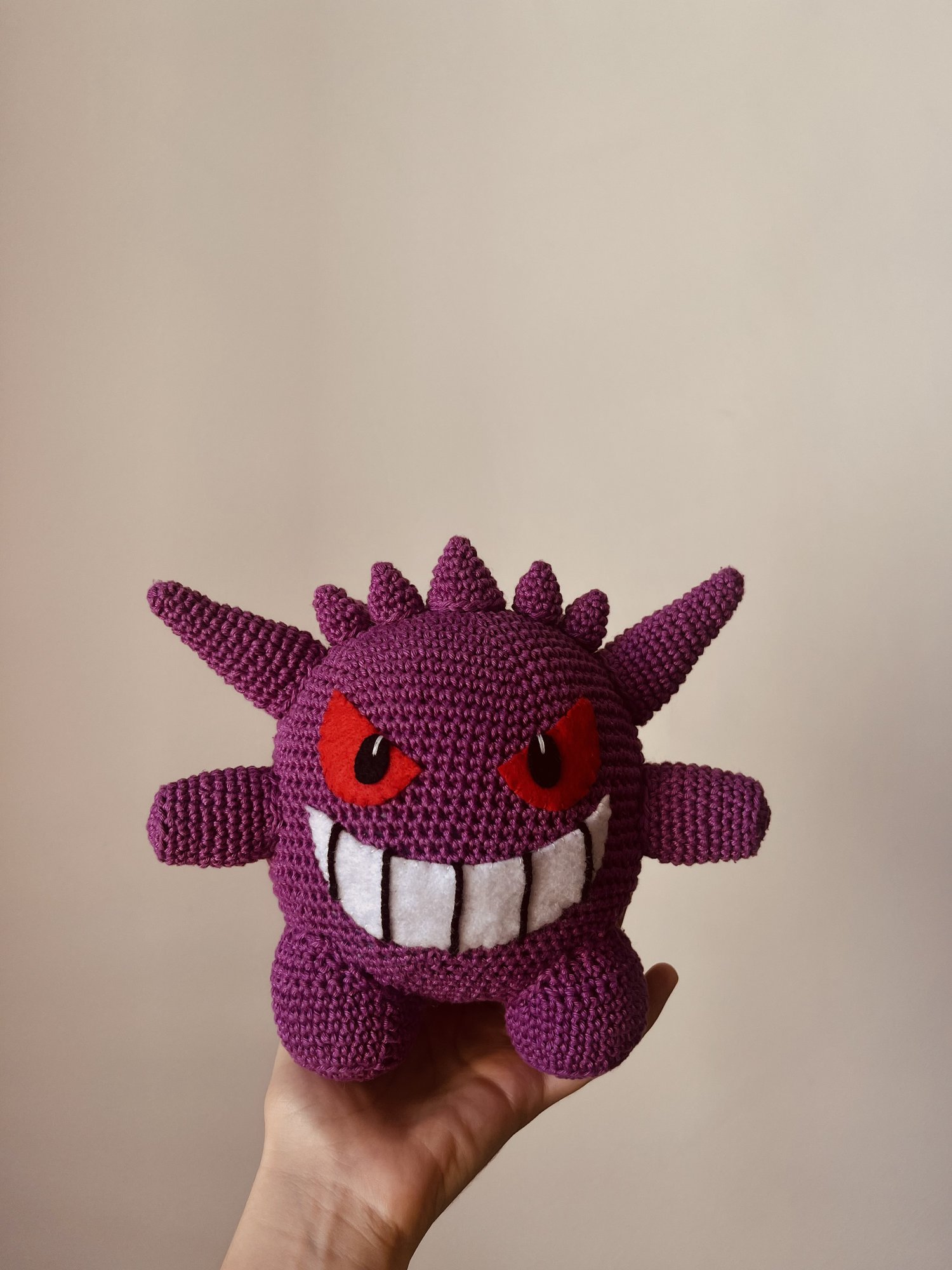 Gengar Amigurumi - 5