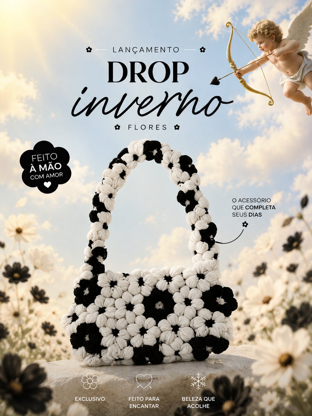 Bolsa Flores Inverno