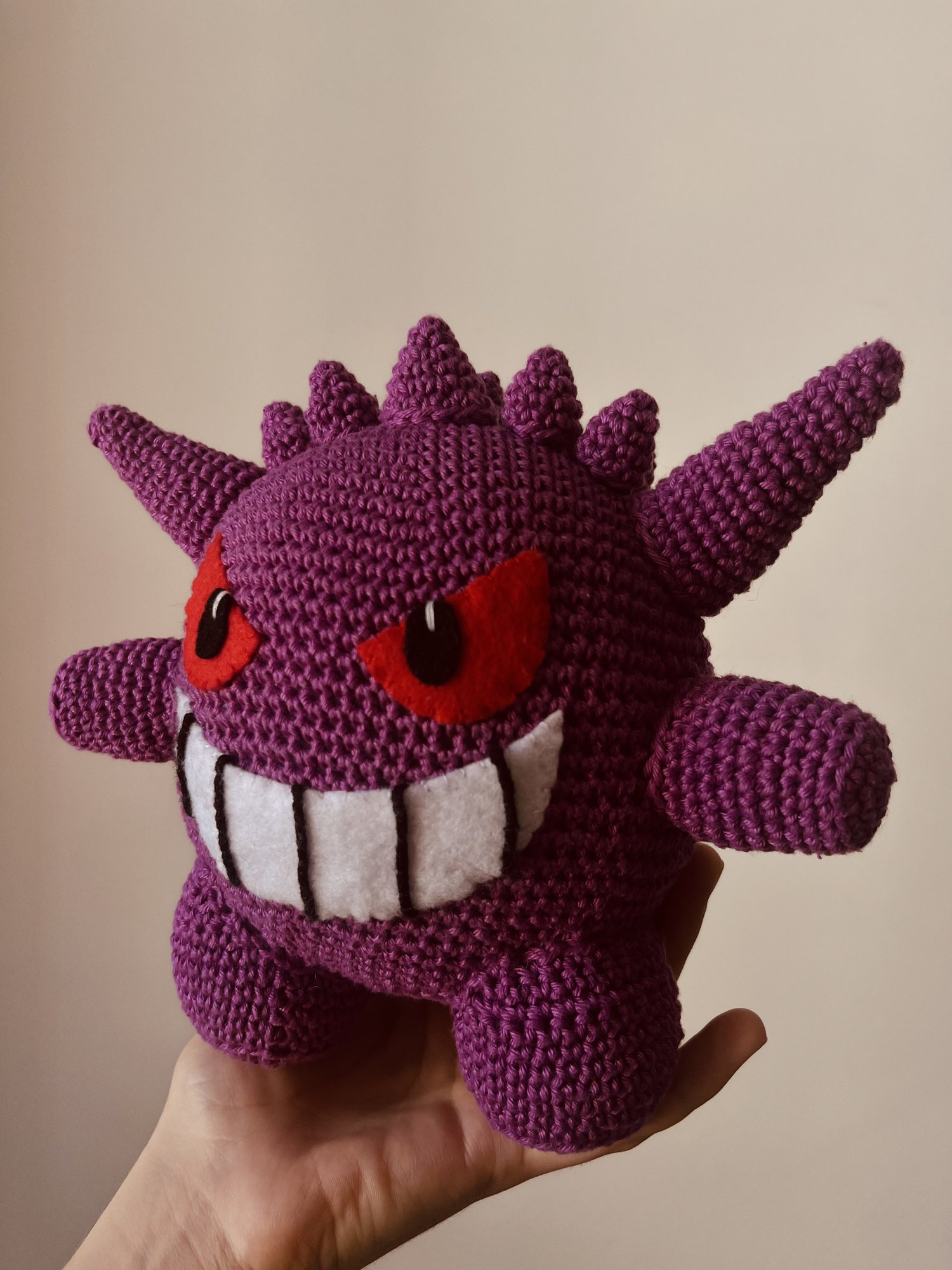 Gengar Amigurumi - 4